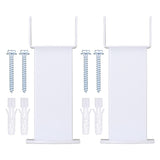 Pieds de radiateur blanc NYTIA (x2)