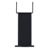Pieds de radiateur noir NYTIA (x2)