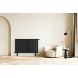 Pieds de radiateur noir NYTIA (x2)
