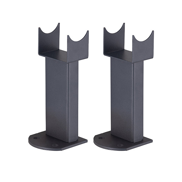 Pieds de radiateur anthracite NYTIA (x2)