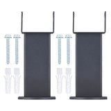 Pieds de radiateur anthracite NYTIA (x2)