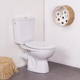 Abattant WC polypropylène blanc