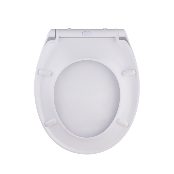 Abattant WC polypropylène blanc