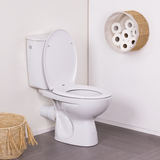 Abattant WC polypropylène blanc