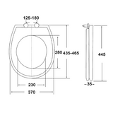 abattant wc thermodur