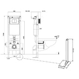 Kit WC suspendu