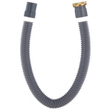 Flexible évacuation évier avec embout métal