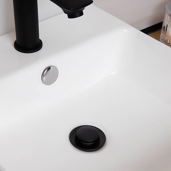 Bonde de lavabo clic clac avec trop plein