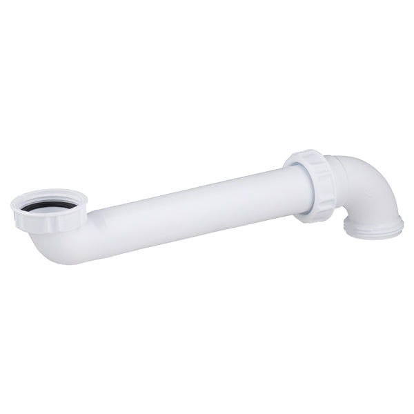 Tubulure gain de place sous lavabo