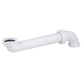 Tubulure gain de place sous lavabo