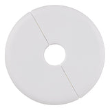 Rosace ronde a agrafes blanc