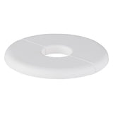 Rosace ronde a agrafes blanc