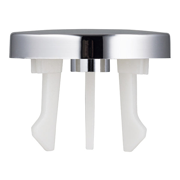 Enjoliveur de trop-plein de lavabo D23 à 30 mm chromé
