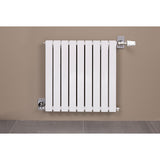 Robinet Thermostatique Equerre Inversé de Radiateur installé