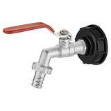 kit adaptateur S60x6 avec robinet en laiton pour cuve IBC 