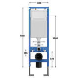 Kit WC suspendu
