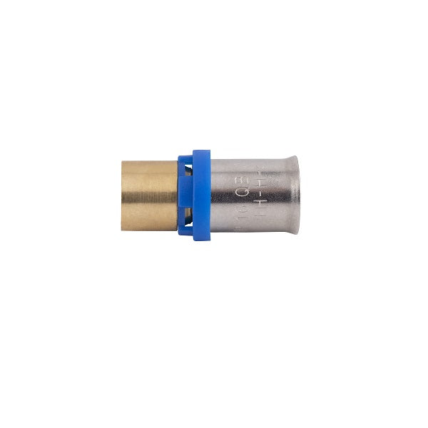 Raccord jonction égal joint mixte tube cuivre Diamètre 10 mm - À visser