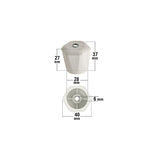 Volant robinet radiateur manuel