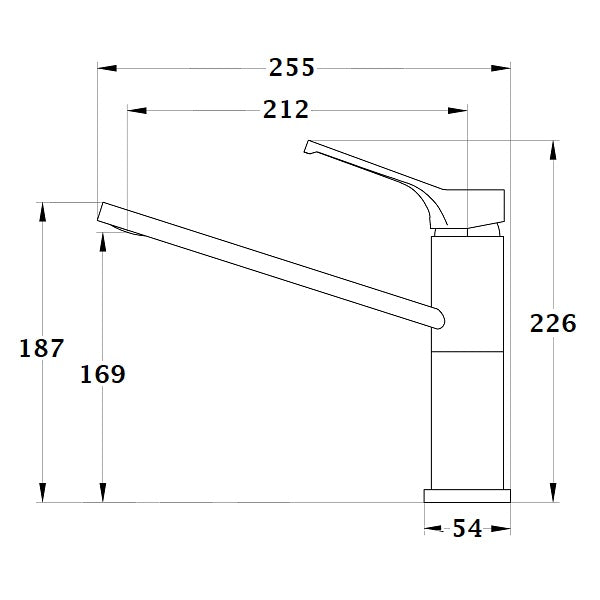 Robinet Flotteur Mâle 12x17 (3/8) avec Tige diamètre 5 millimètres